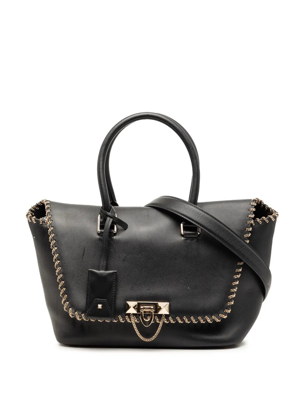 2018-2026 Leather Demilune Whipstitch satchel