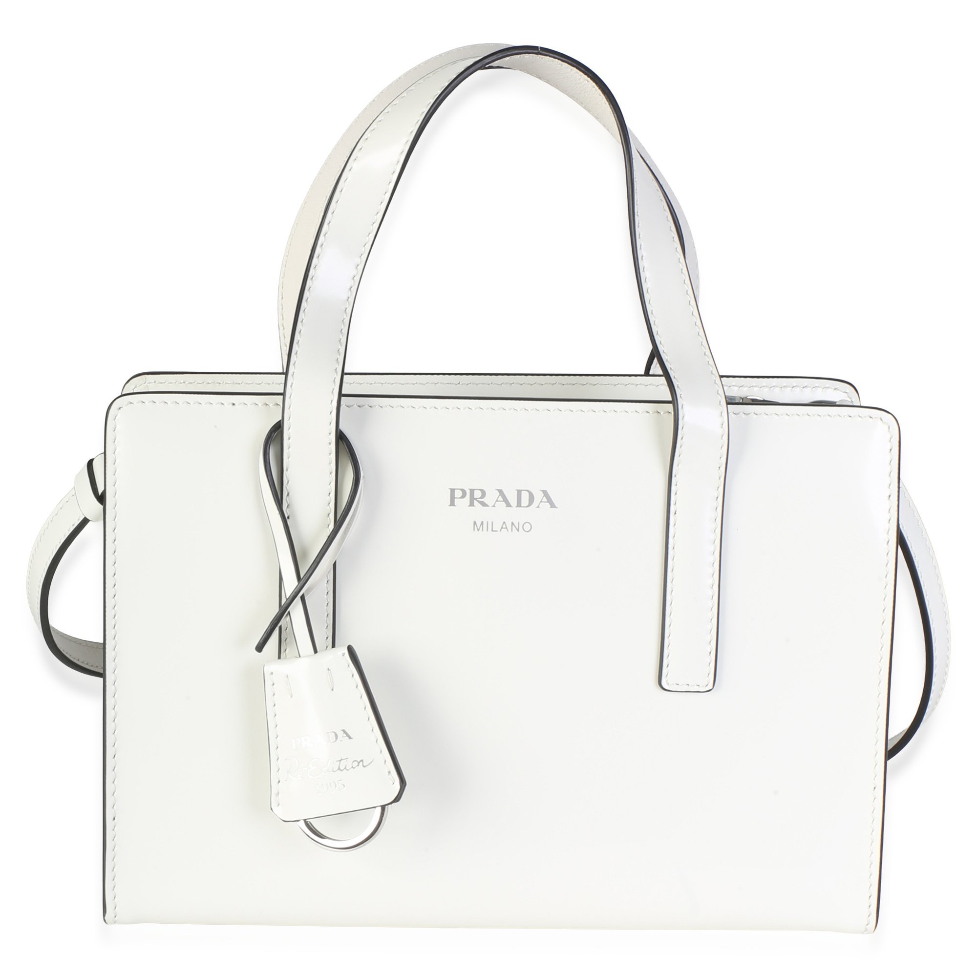 Leather tote