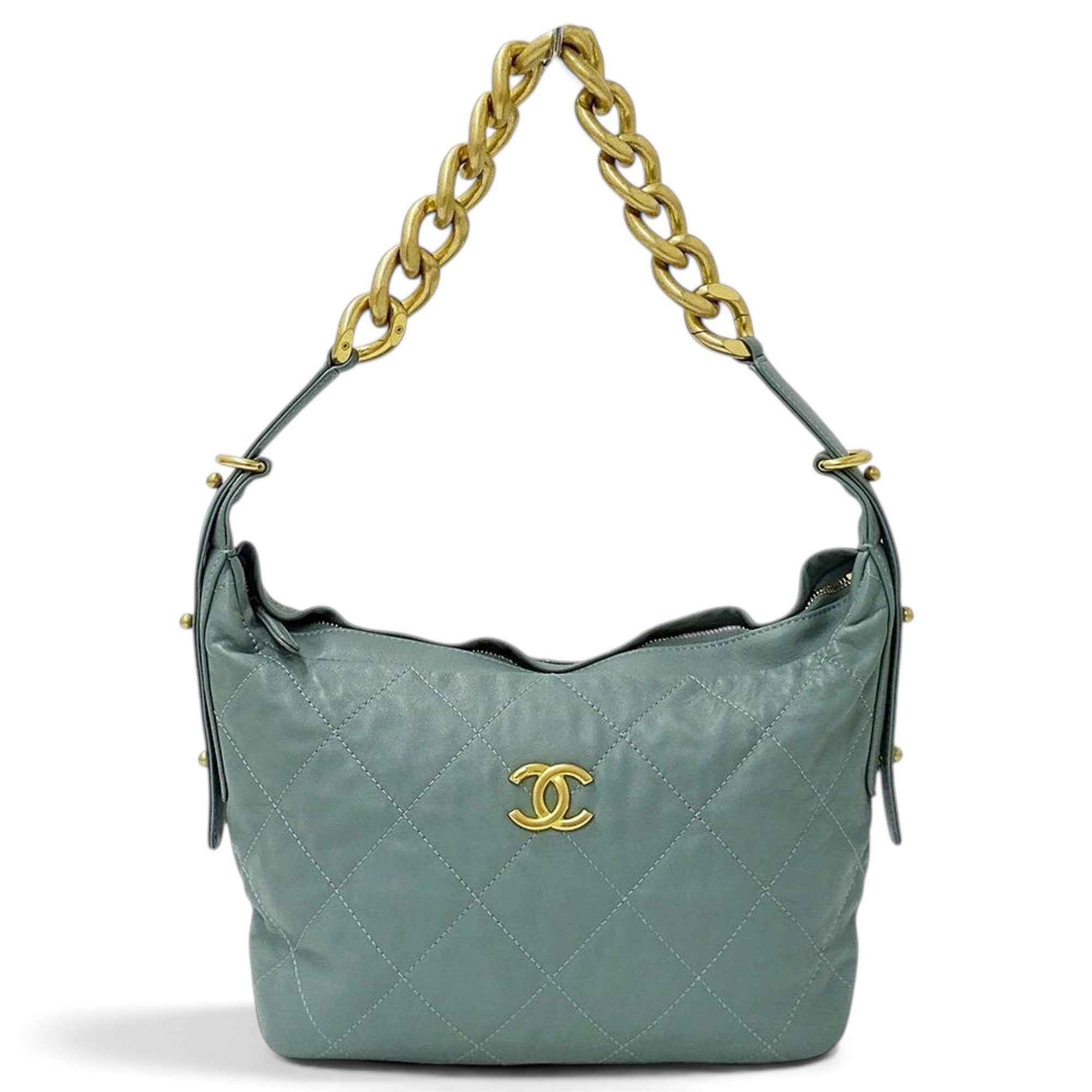 Leather handbag