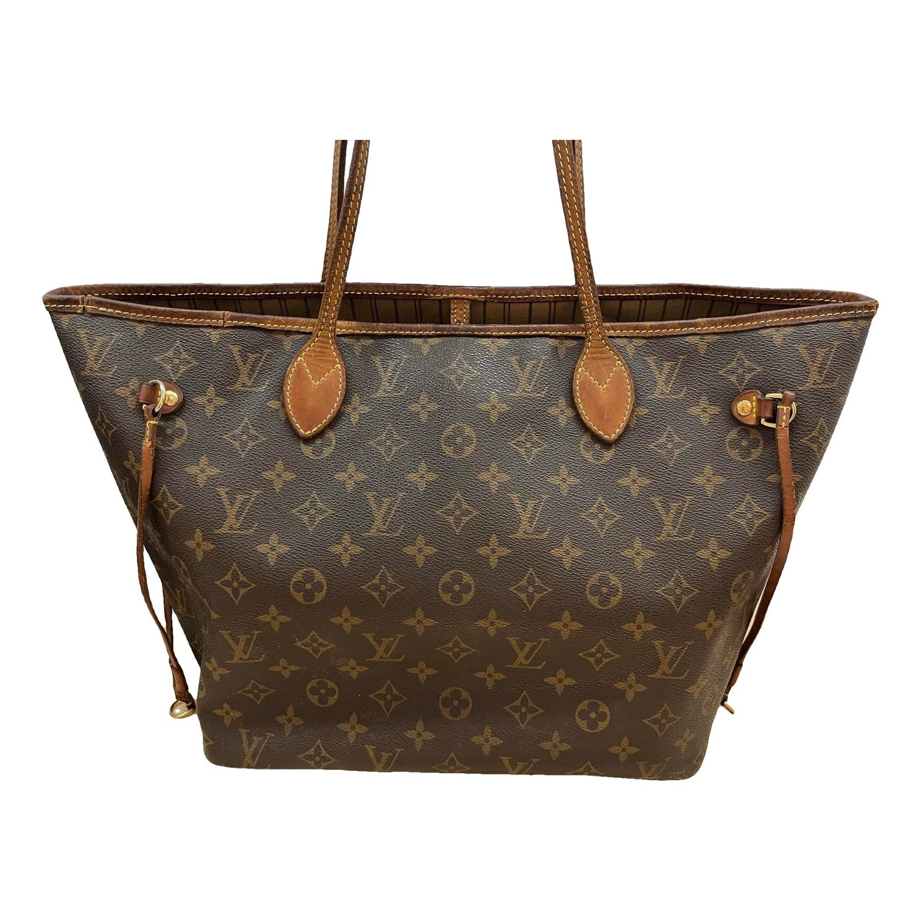 Neverfull leather tote