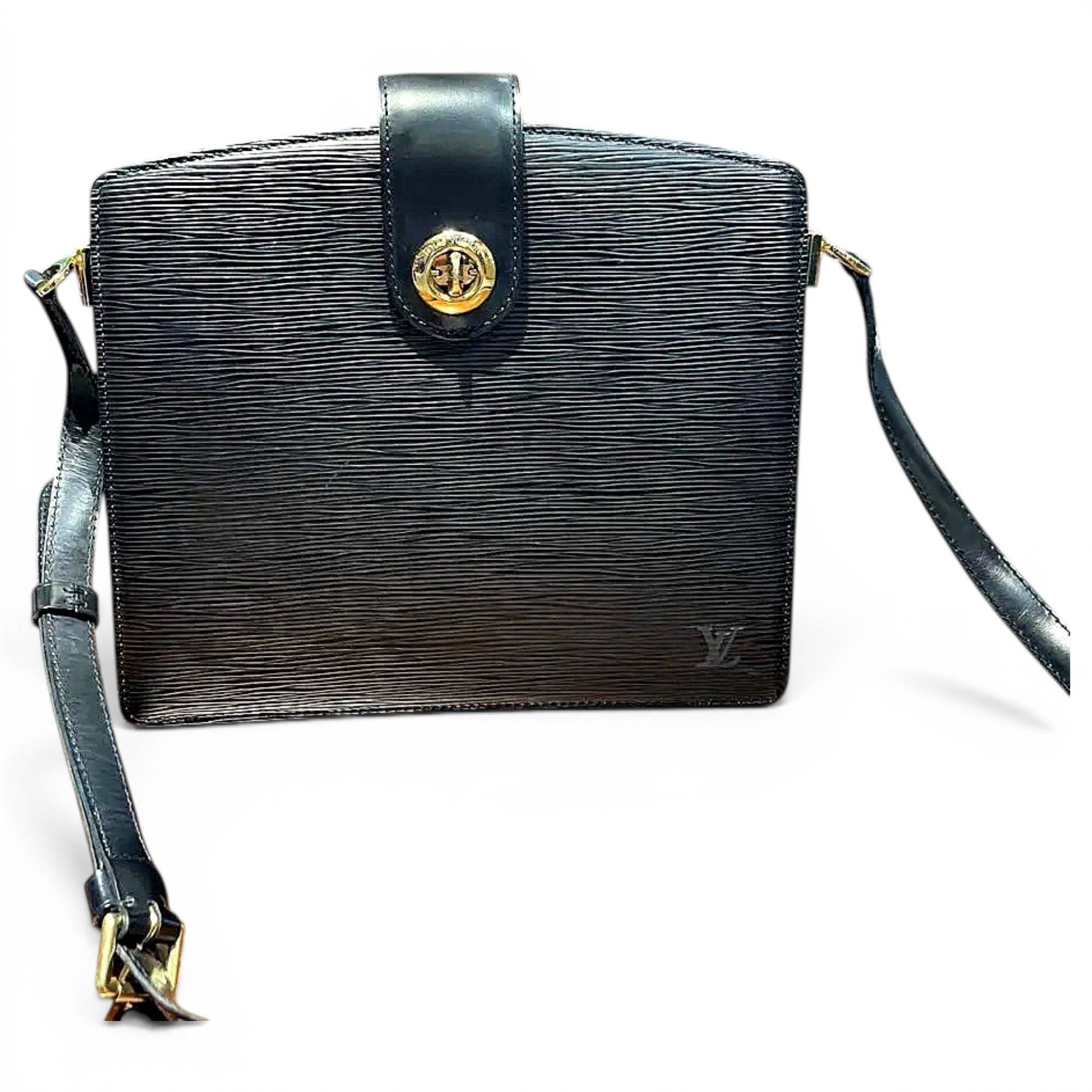 Cluny Vintage leather crossbody bag