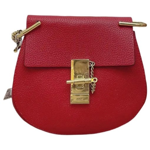 Drew leather crossbody bag