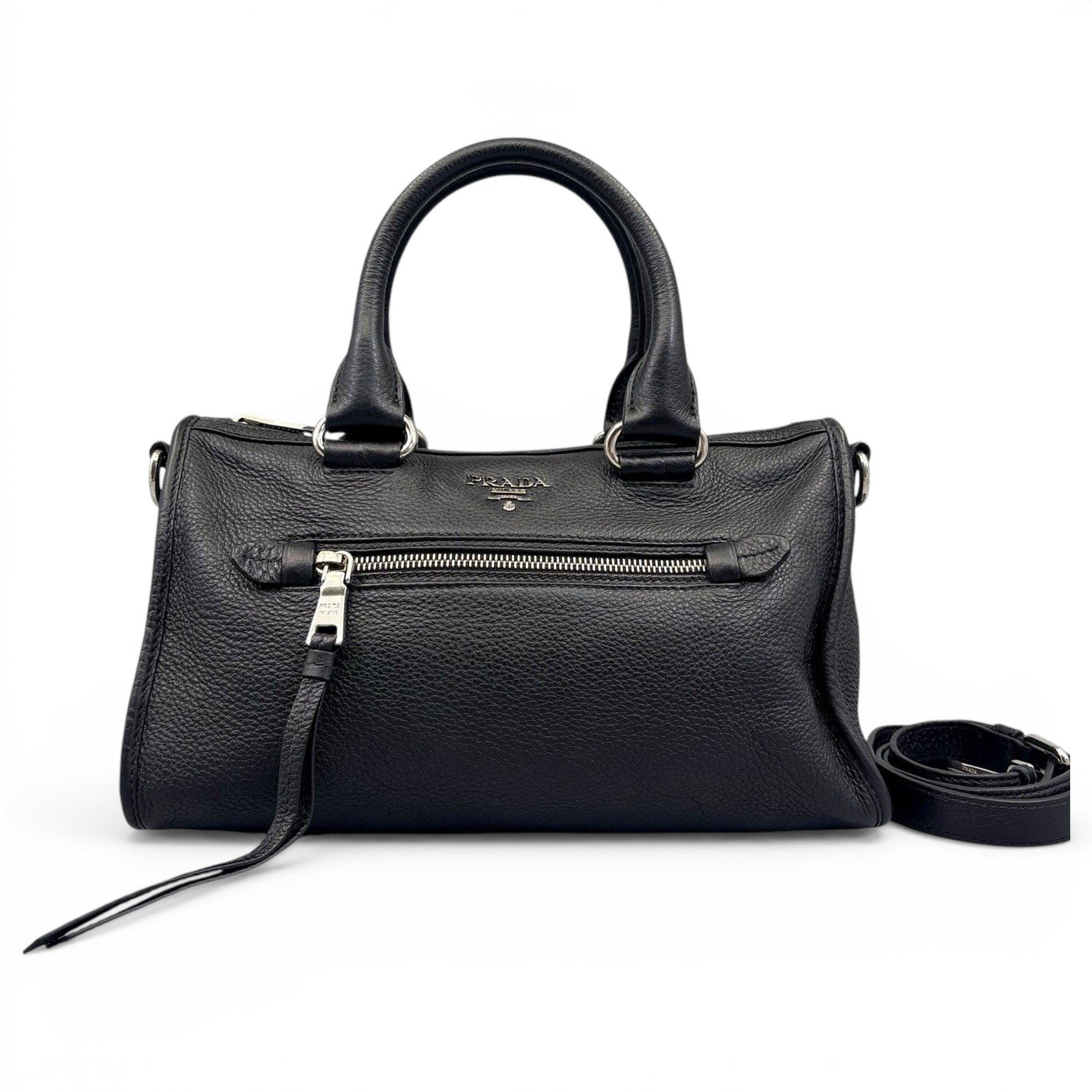 Leather handbag