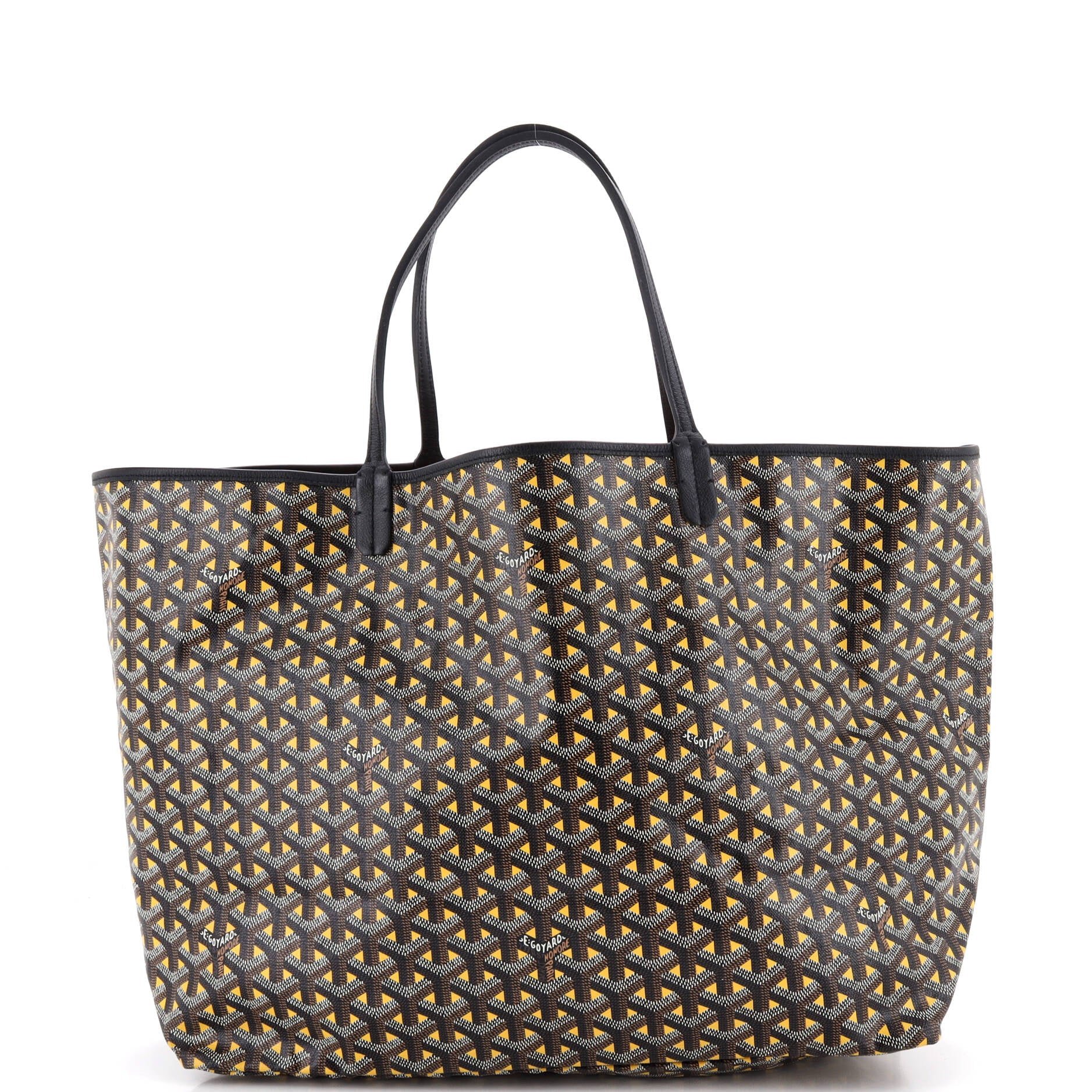 Saint Louis Tote Claire Voie Coated Canvas GM