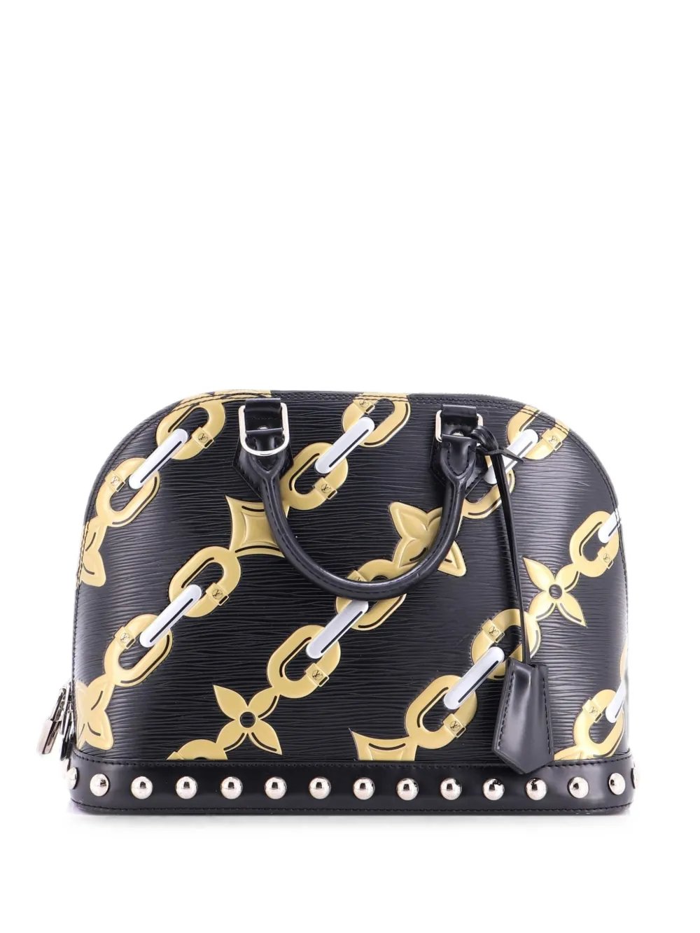 Alma Handbag Limited Edition Print Epi Leather PM satchel