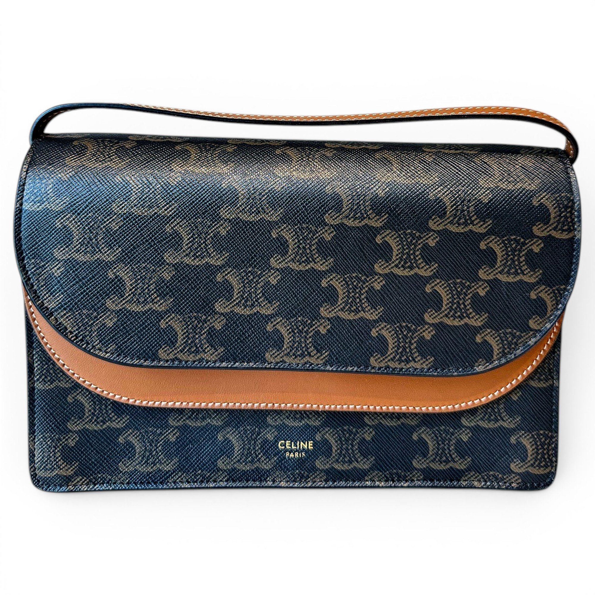 Leather crossbody bag