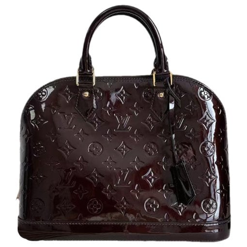 Alma patent leather handbag