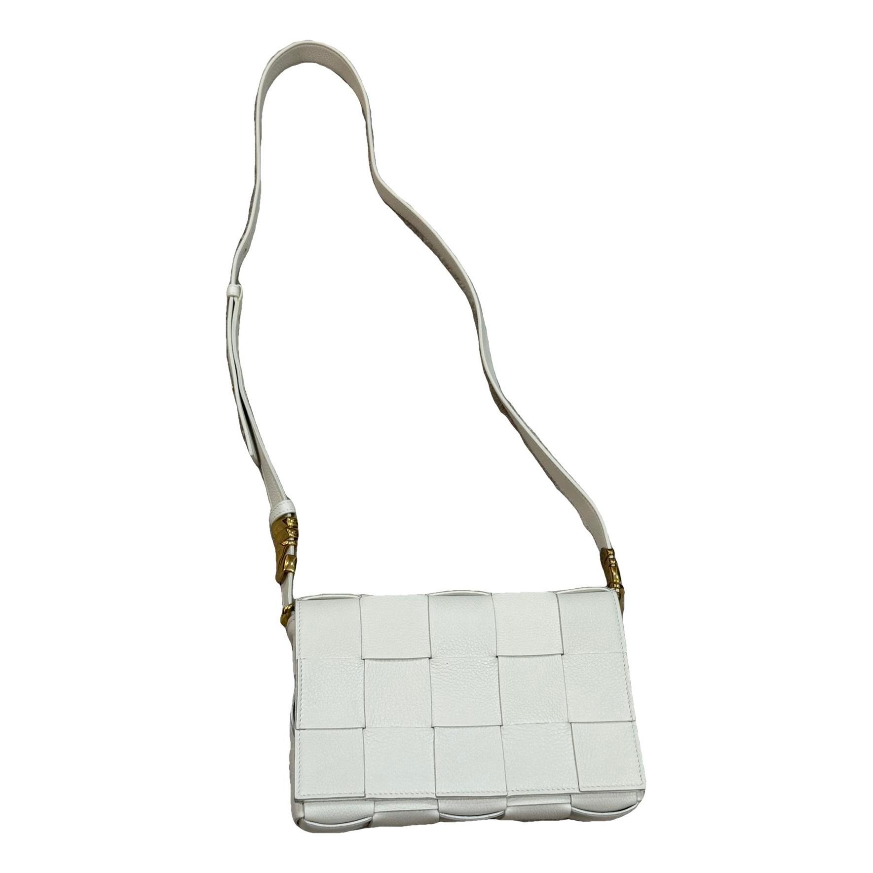 Cassette leather crossbody bag