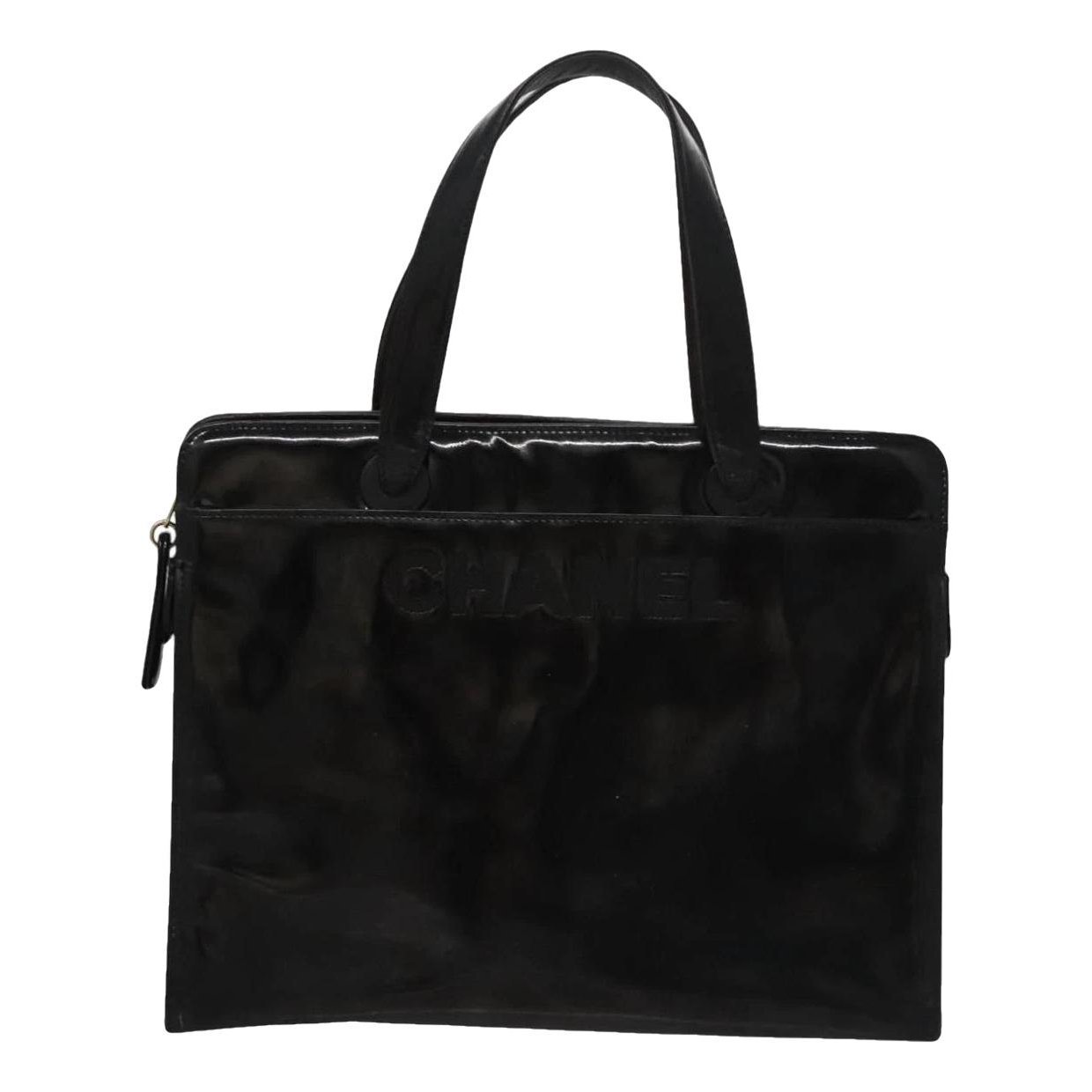 Leather tote