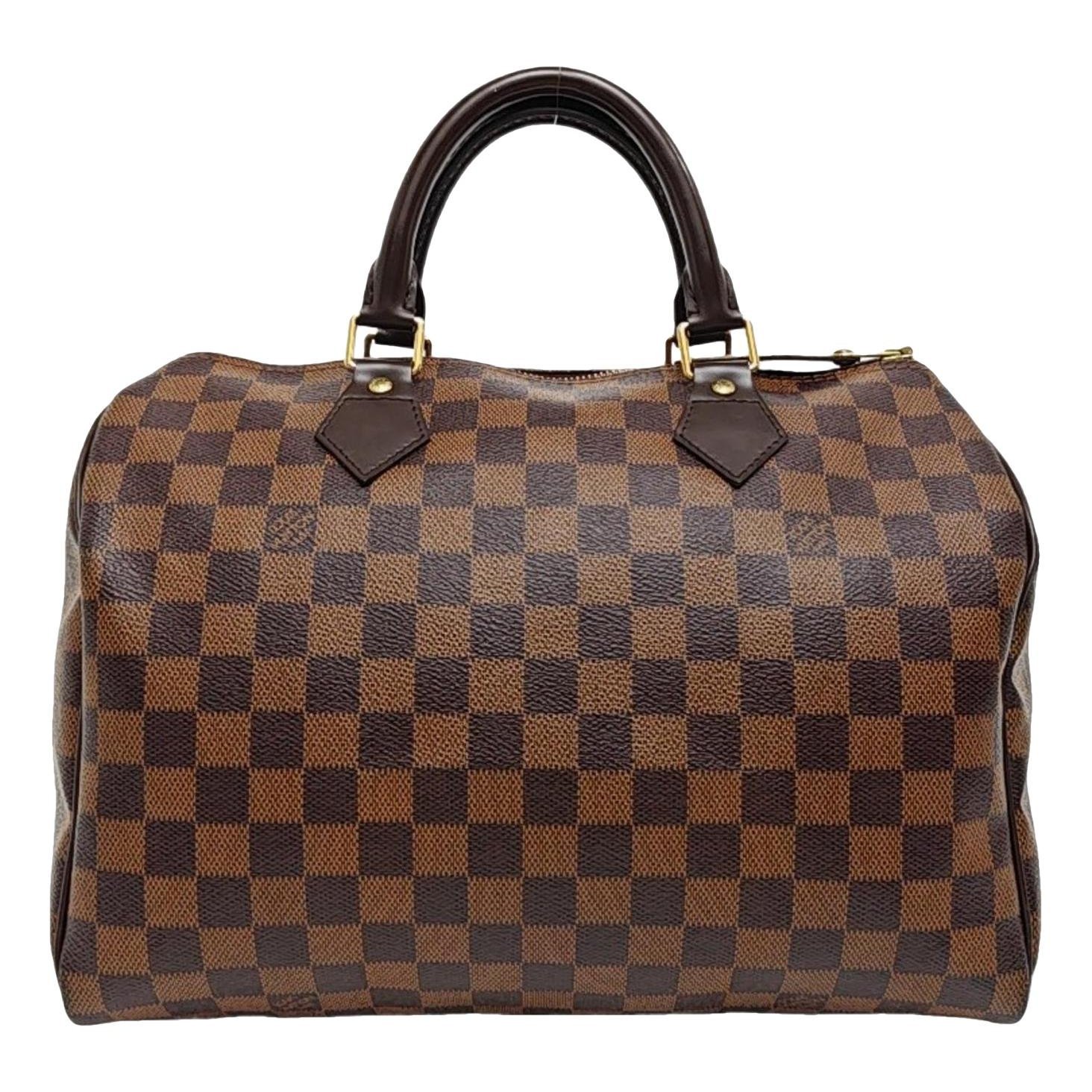 Nano Speedy / Mini HL leather handbag