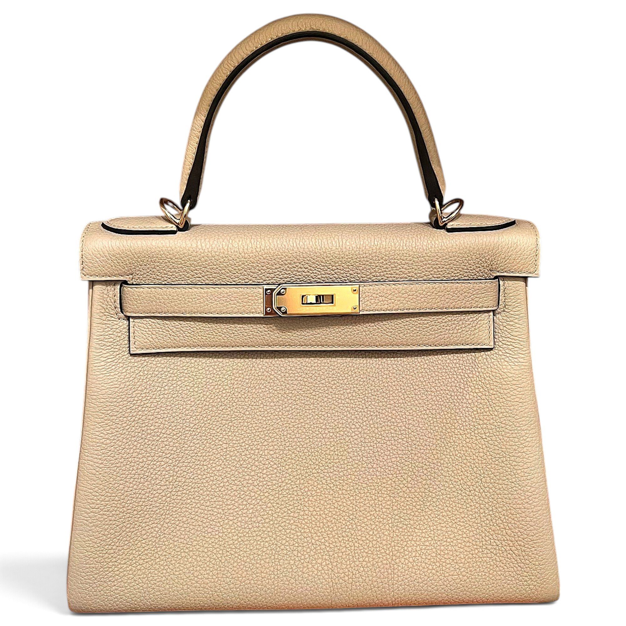 Kelly 28 leather handbag