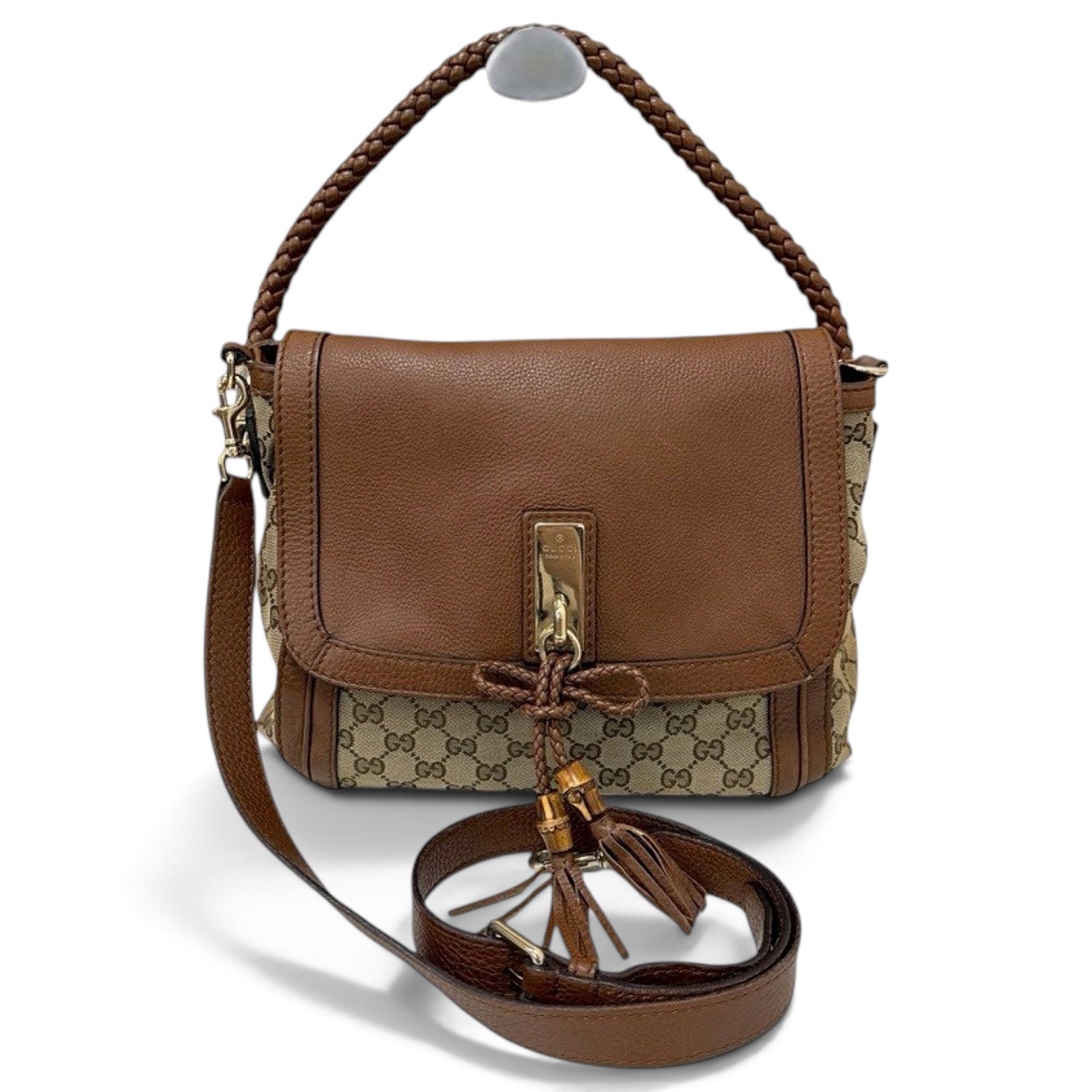 Leather handbag
