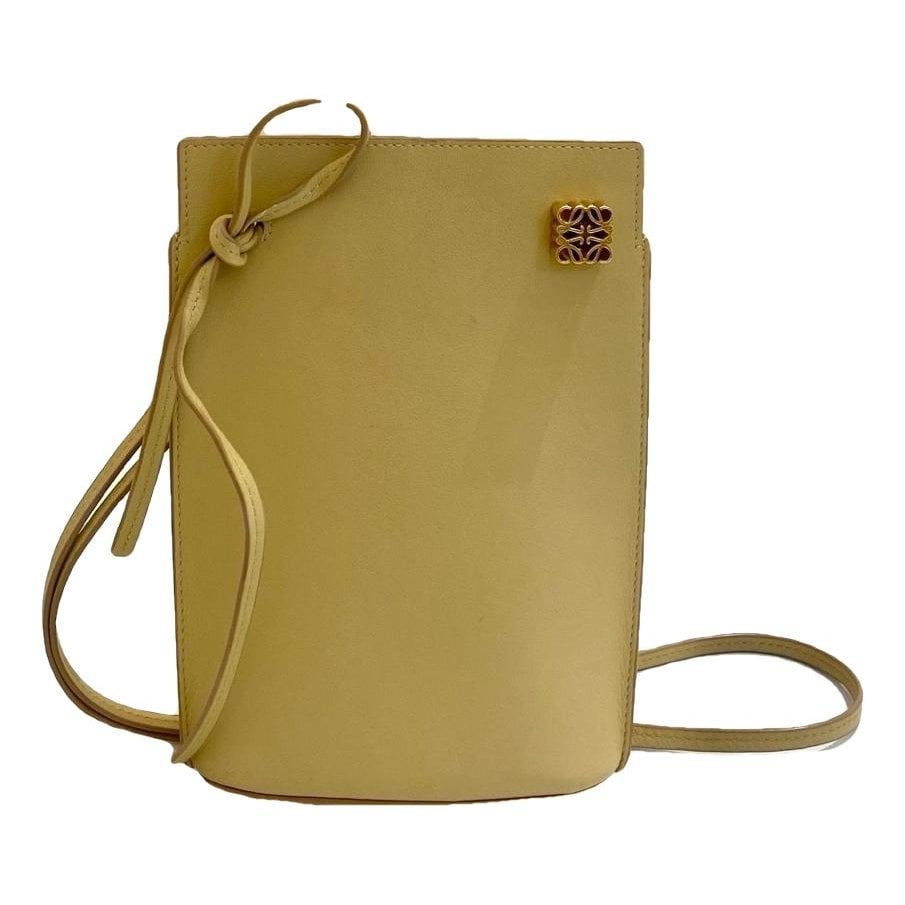 Dice Pocket leather handbag