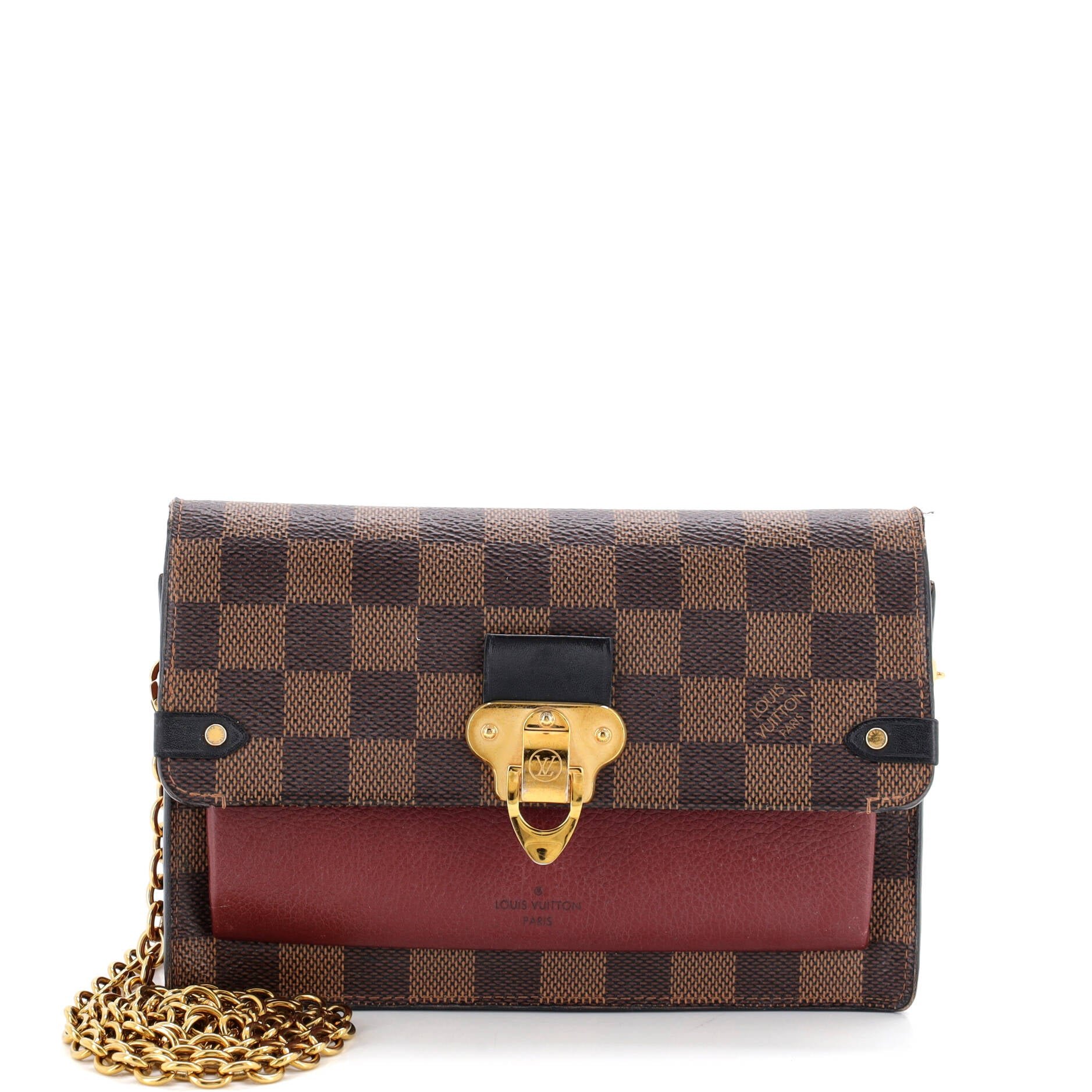 Vavin Chain Wallet NM Damier with Leather