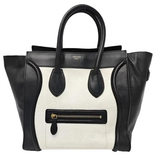 Luggage leather handbag
