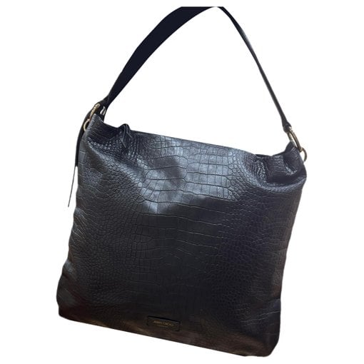 Bon pony-style calfskin handbag