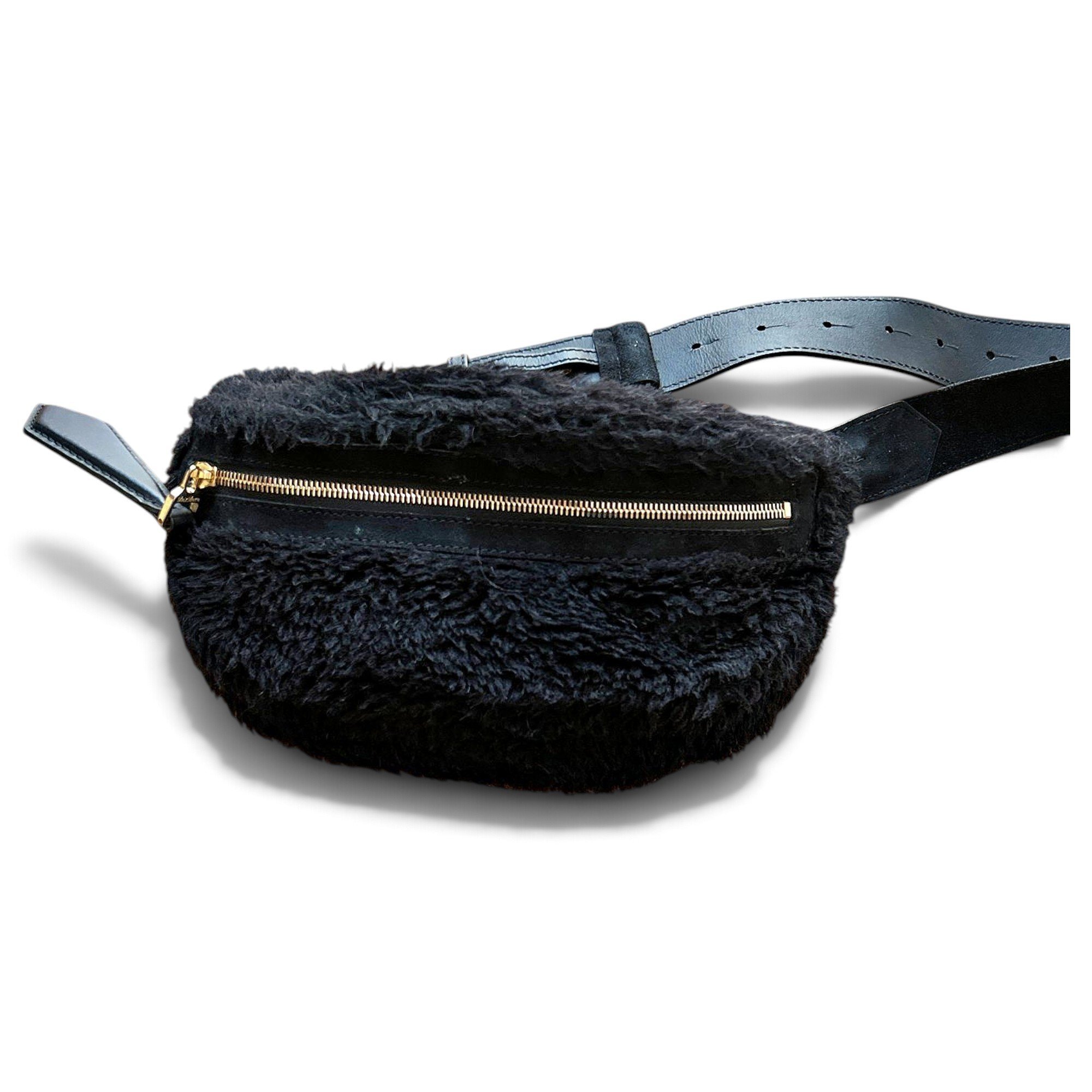 Max Mara Atelier wool clutch bag