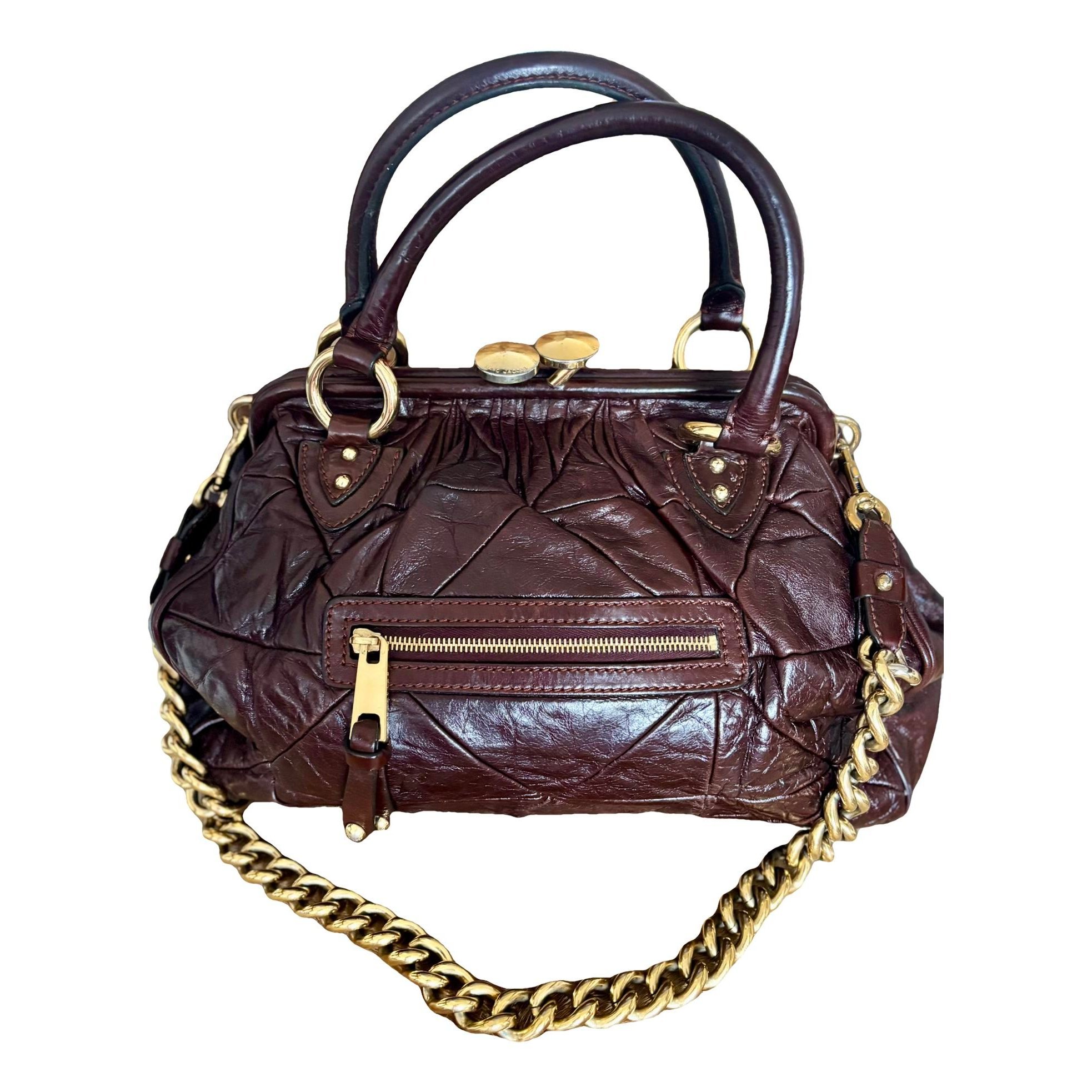 Stam leather handbag