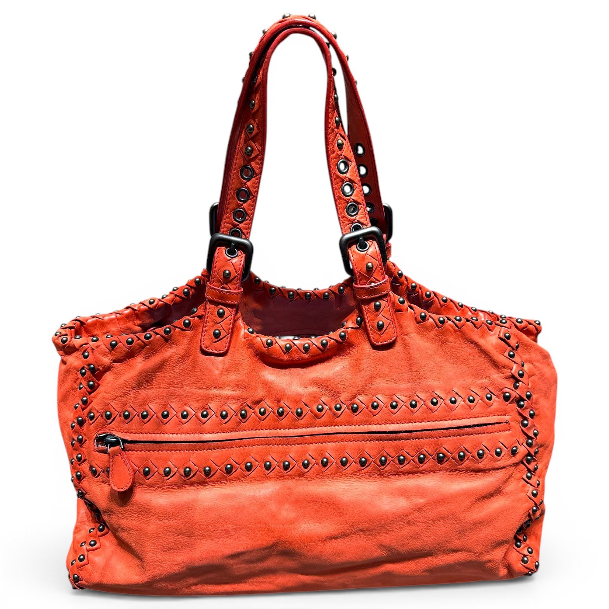 Leather handbag