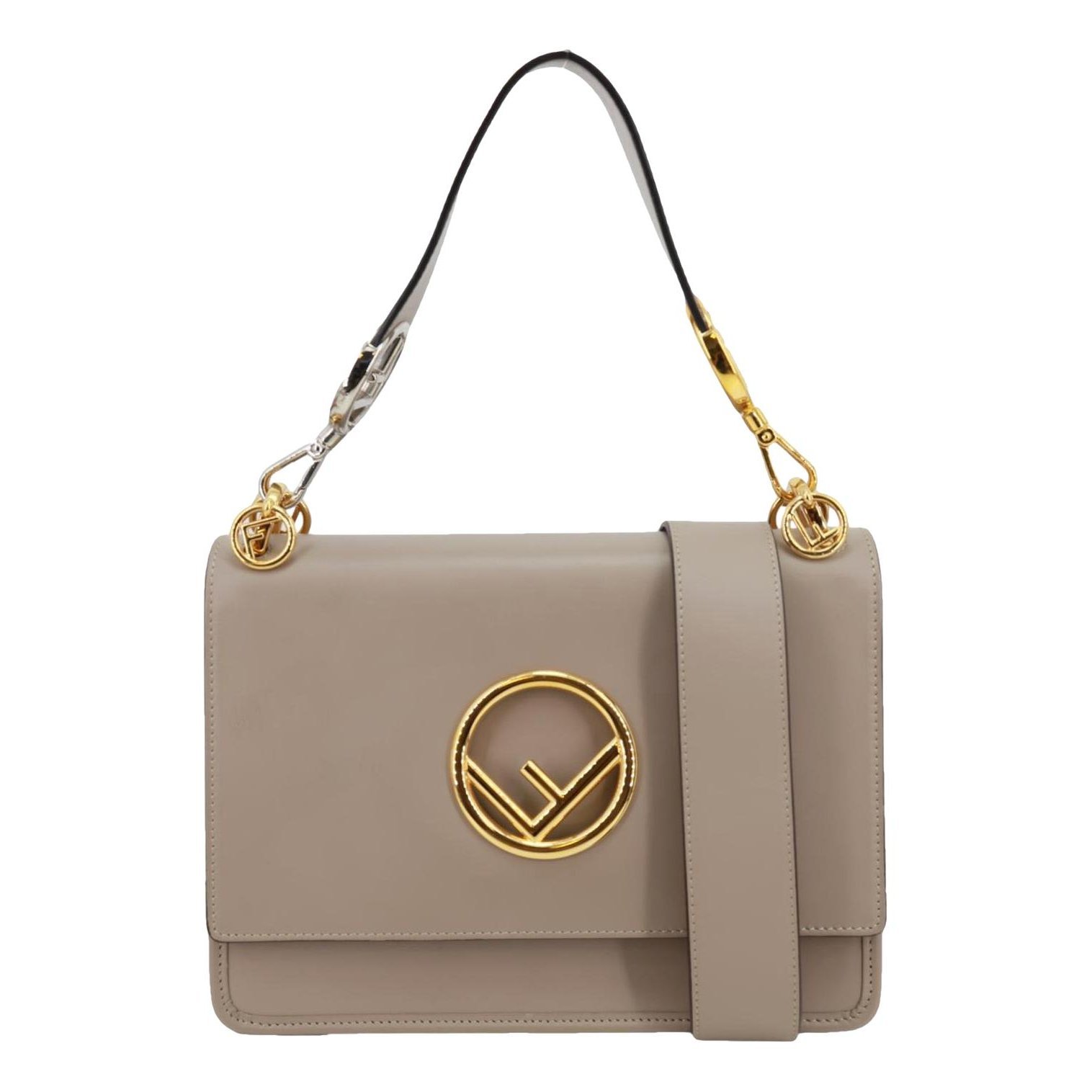 Kan I Logo leather handbag