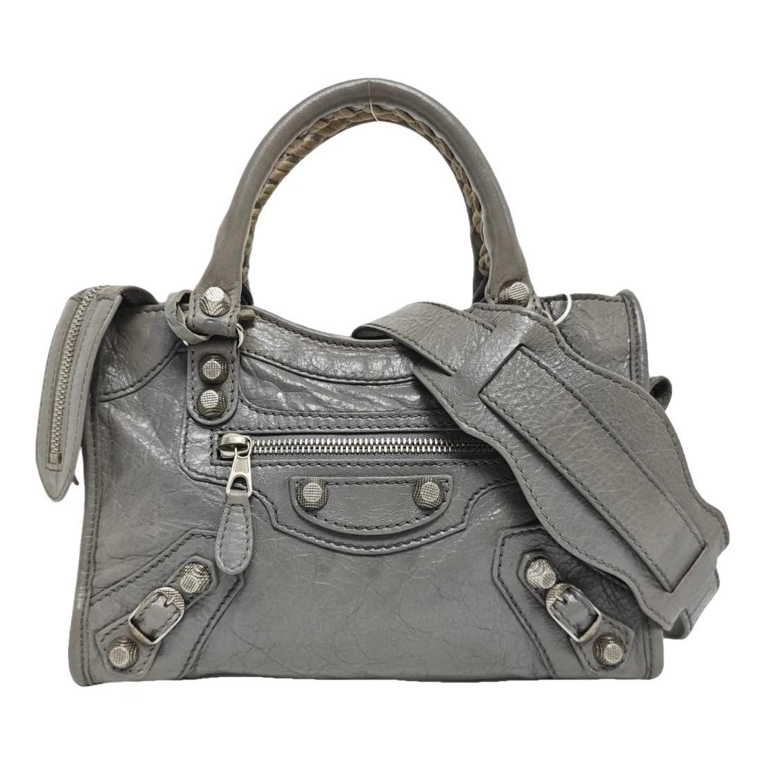 Leather handbag
