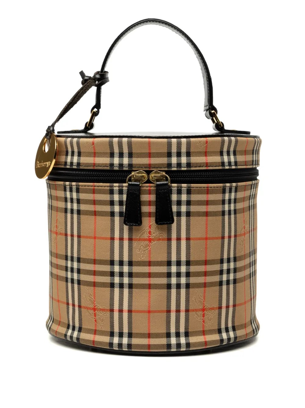 2000-2017 Haymarket Check Canvas vanity bag