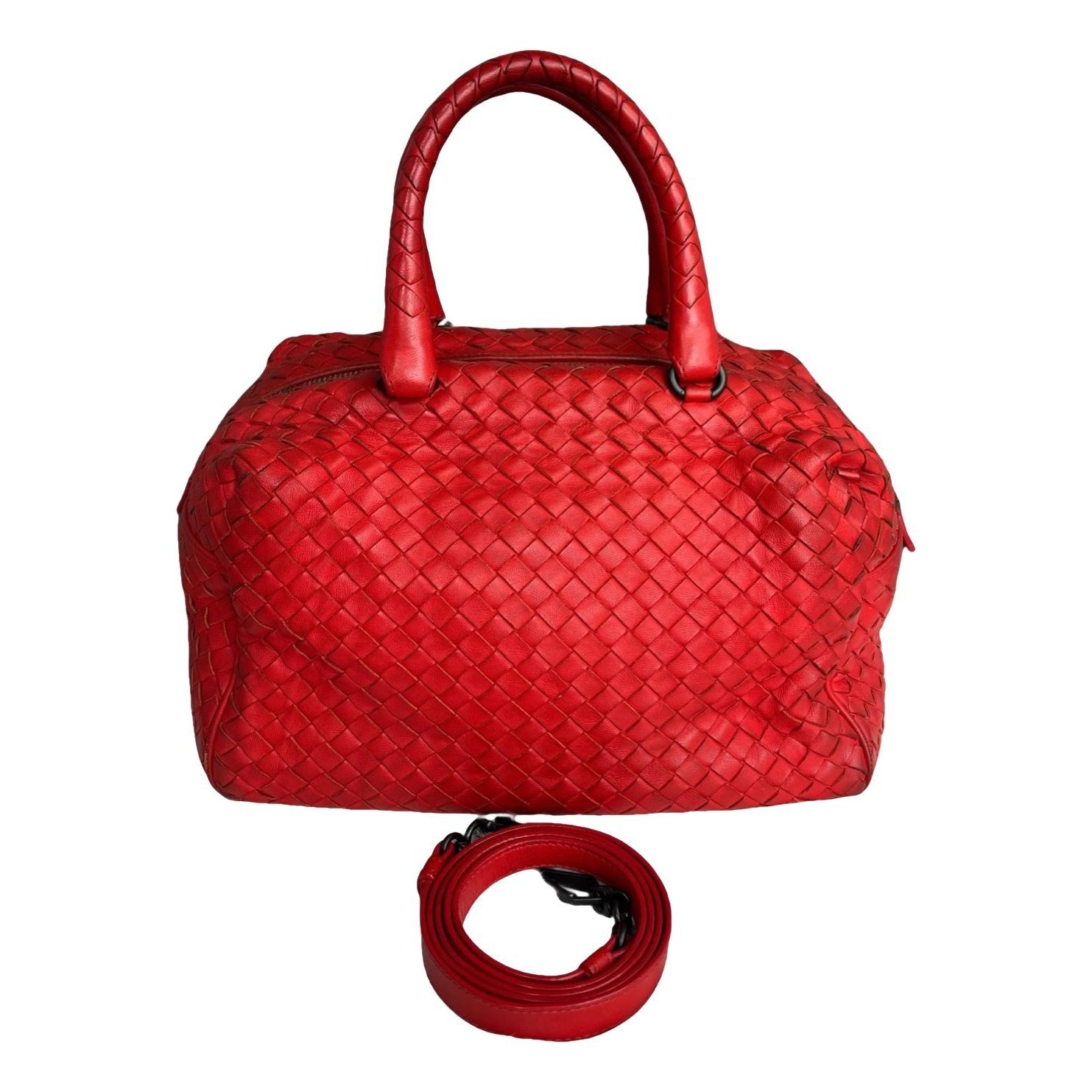 Leather handbag
