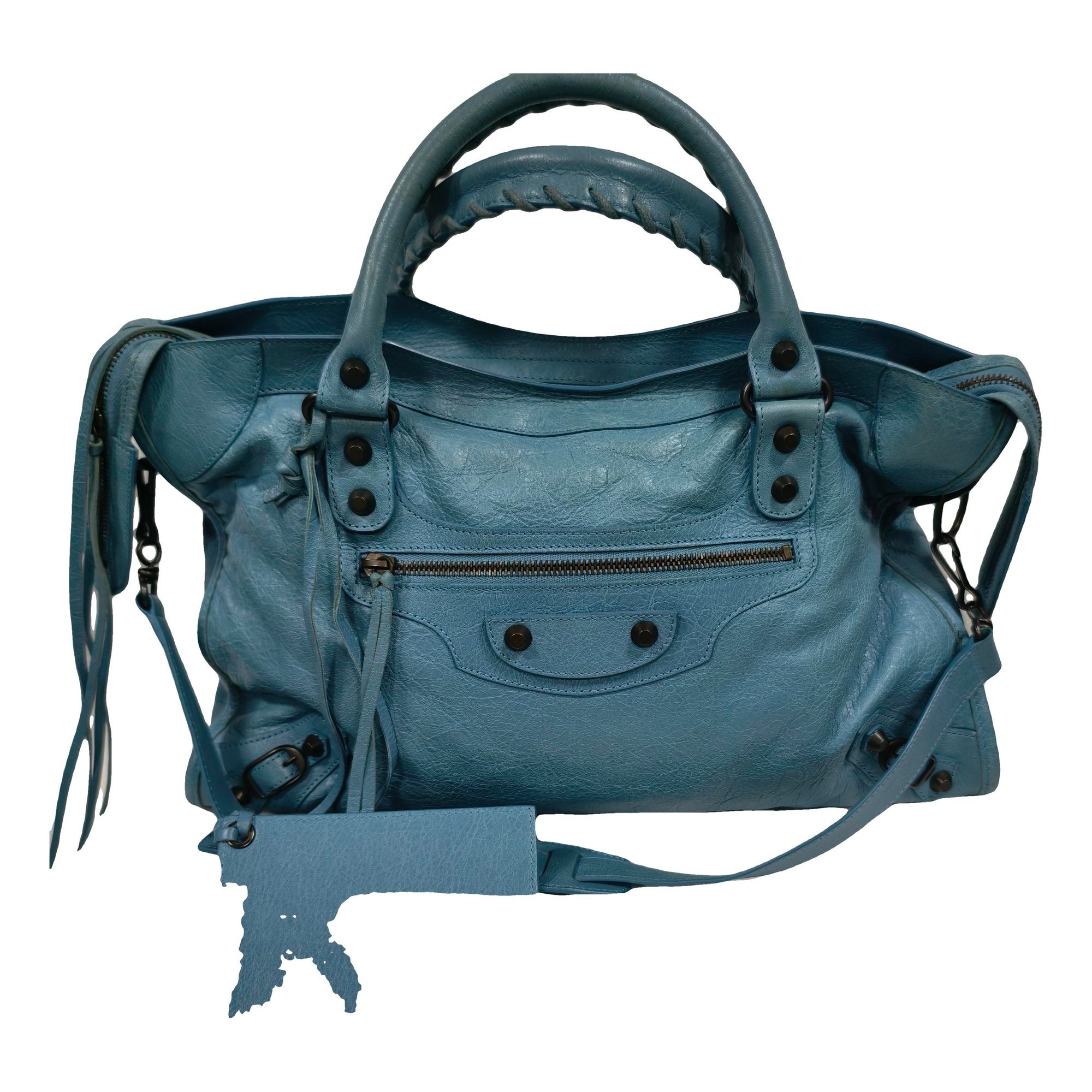 Balenciaga City leather handbag