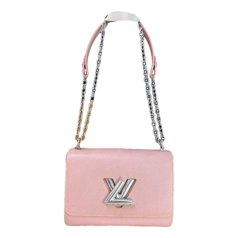 Twist leather crossbody bag