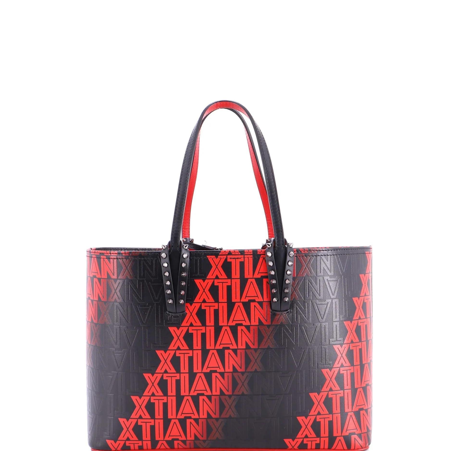Leather tote