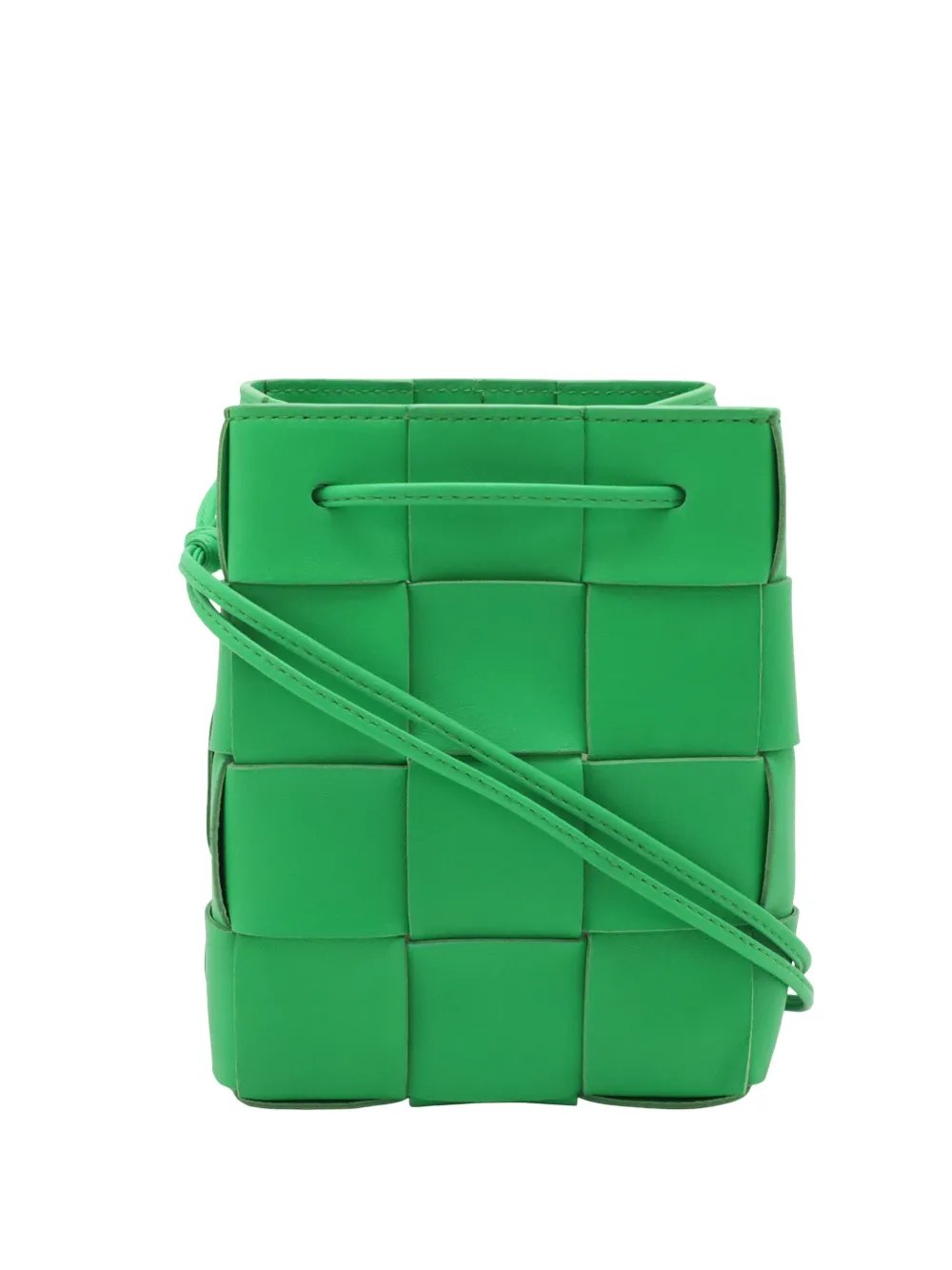 Bottega Veneta 2021-2026 Small Nappa Maxi Intrecciato Cassette bucket bag