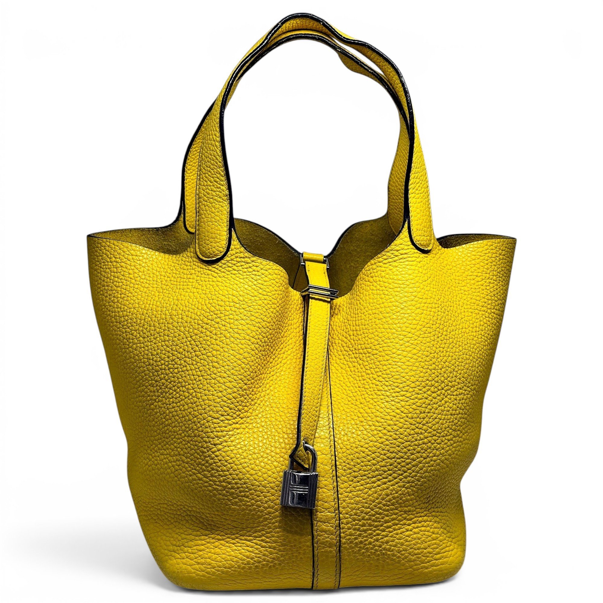Picotin leather handbag
