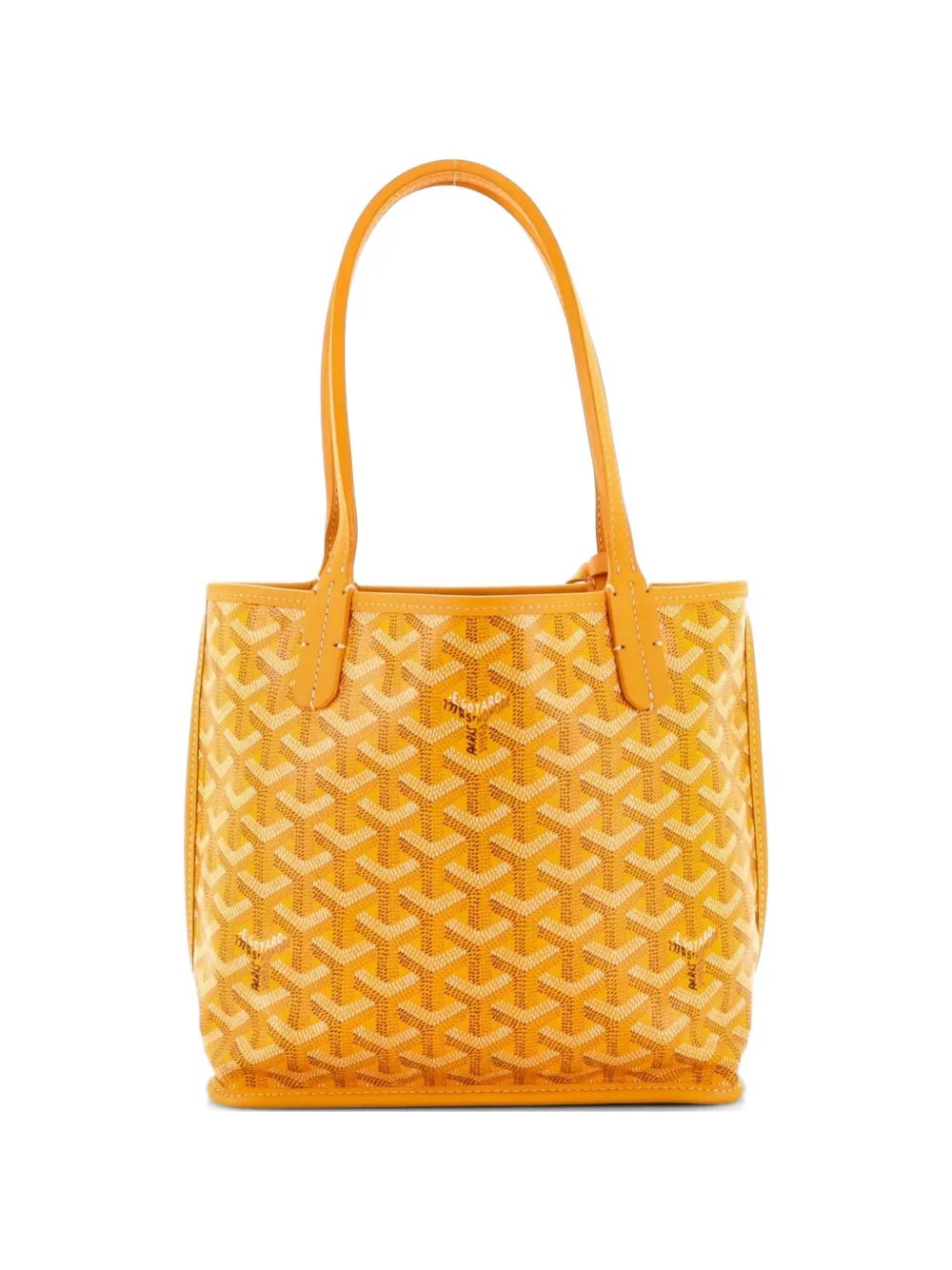 Anjou Reversible Tote Coated Canvas Mini satchel