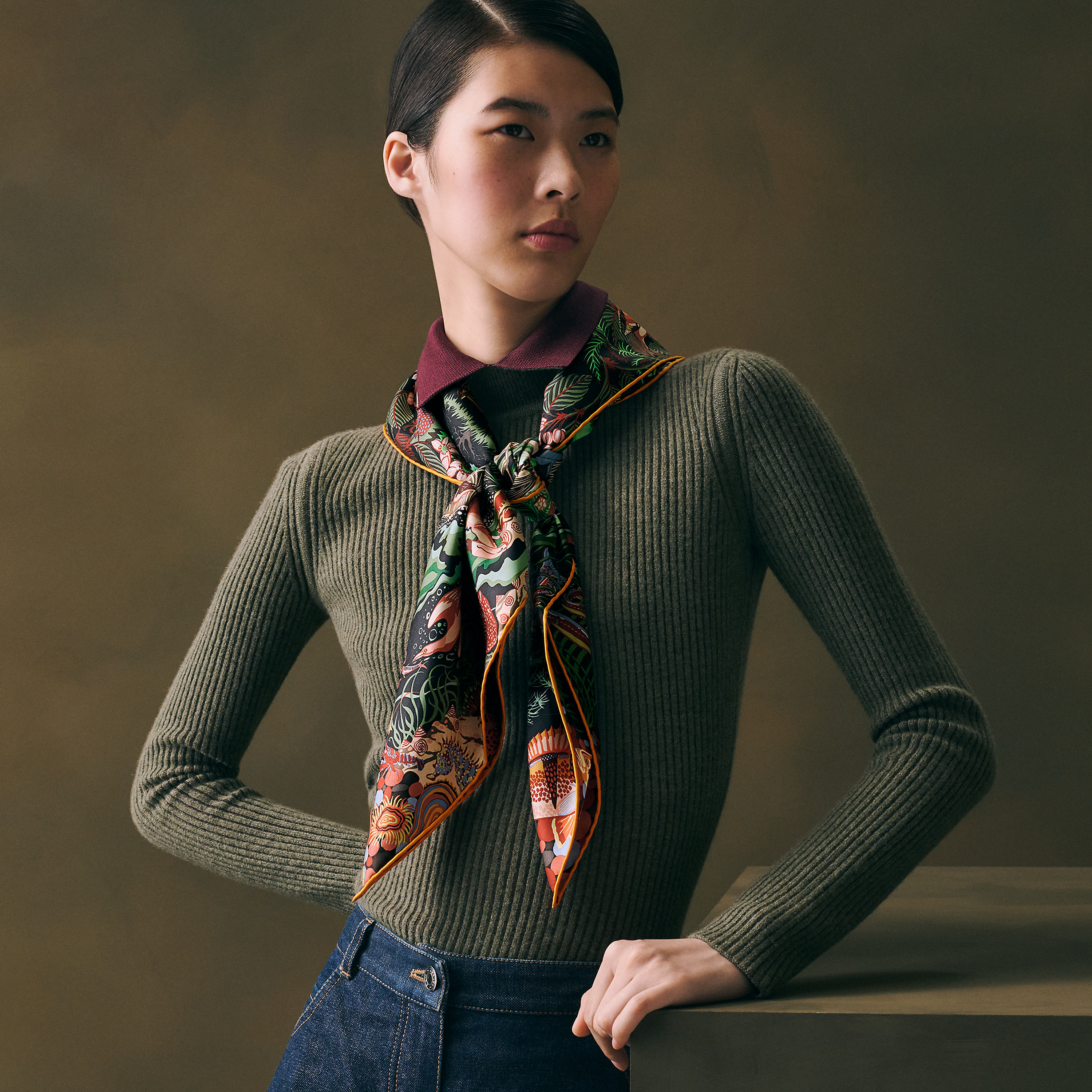 Rewilding Nature scarf 90