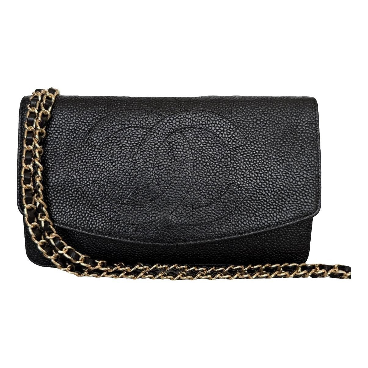 Wallet On Chain Timeless/Classique leather crossbody bag