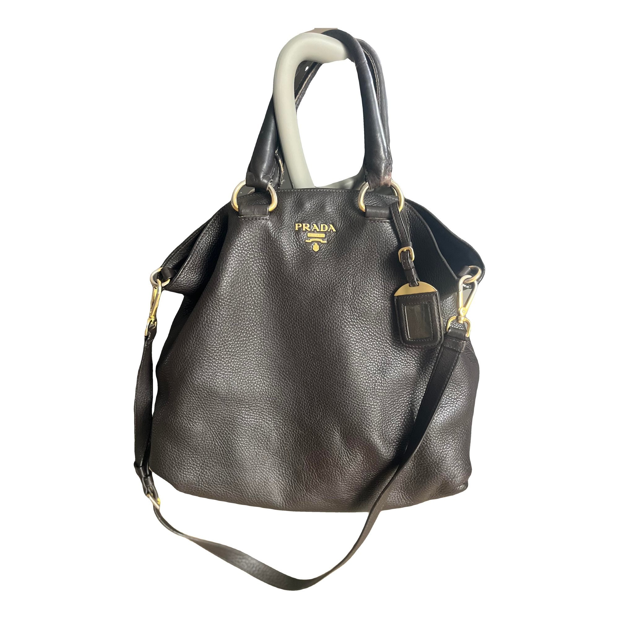 Leather tote
