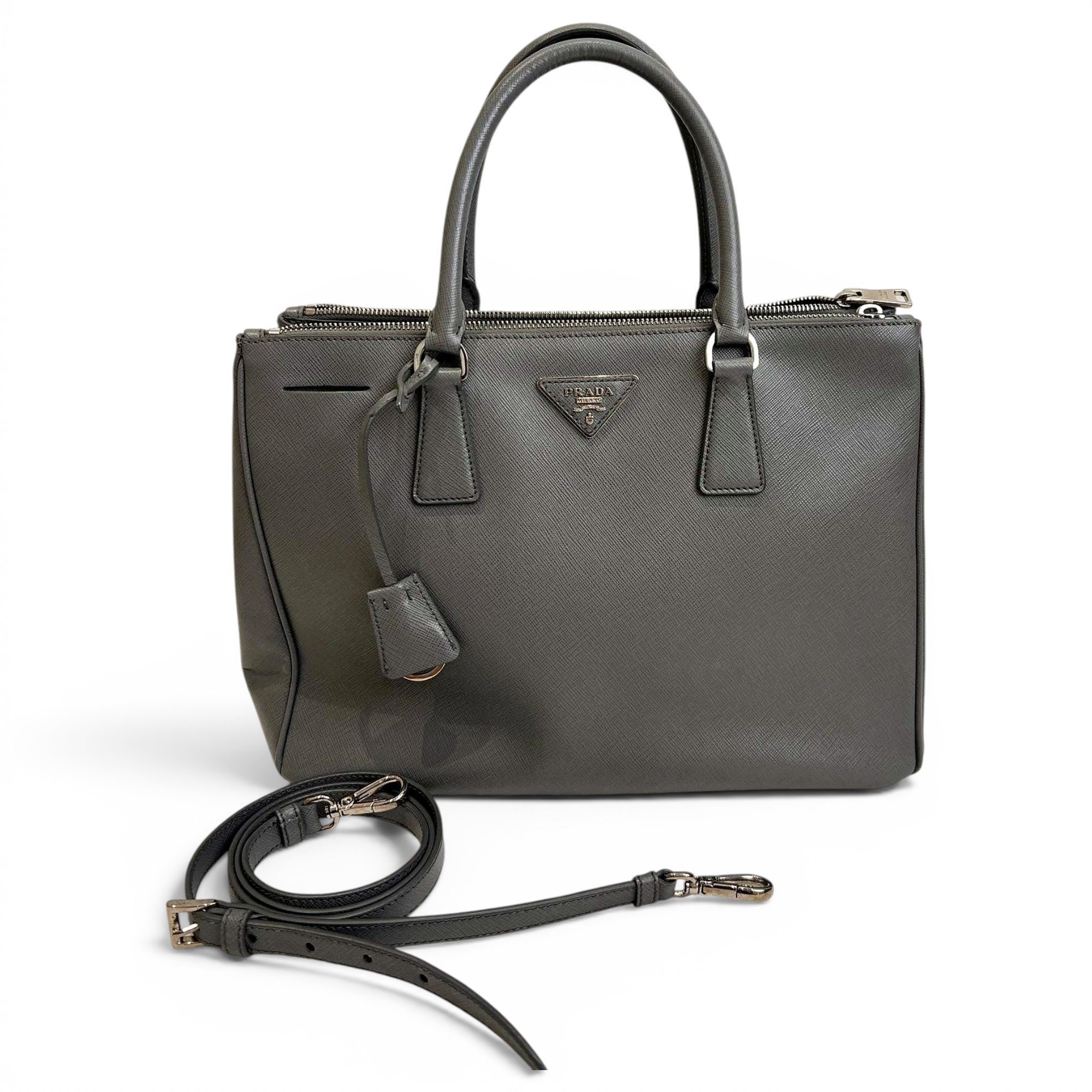 Leather tote
