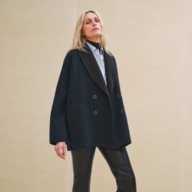Cashmere pea coat