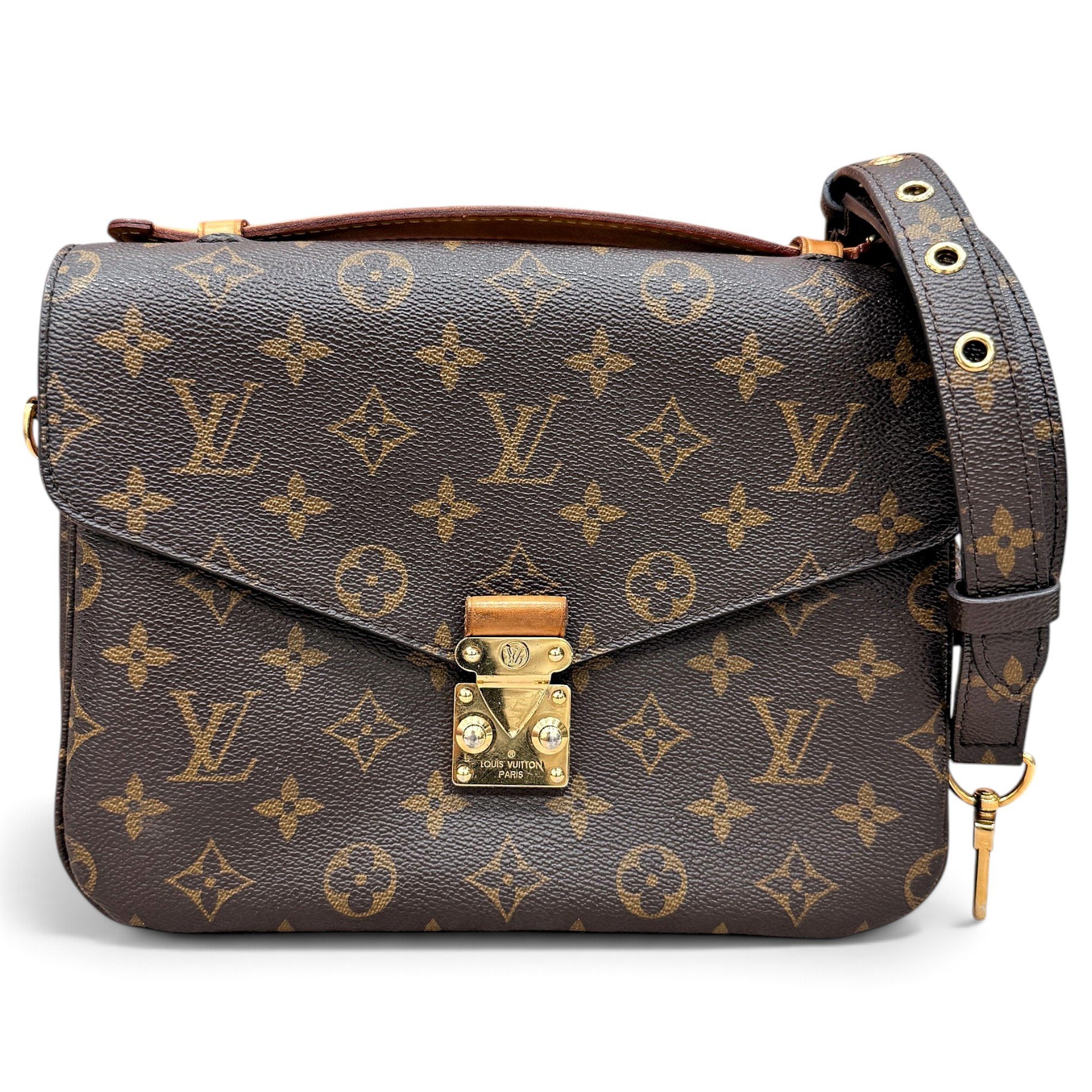 Metis leather handbag