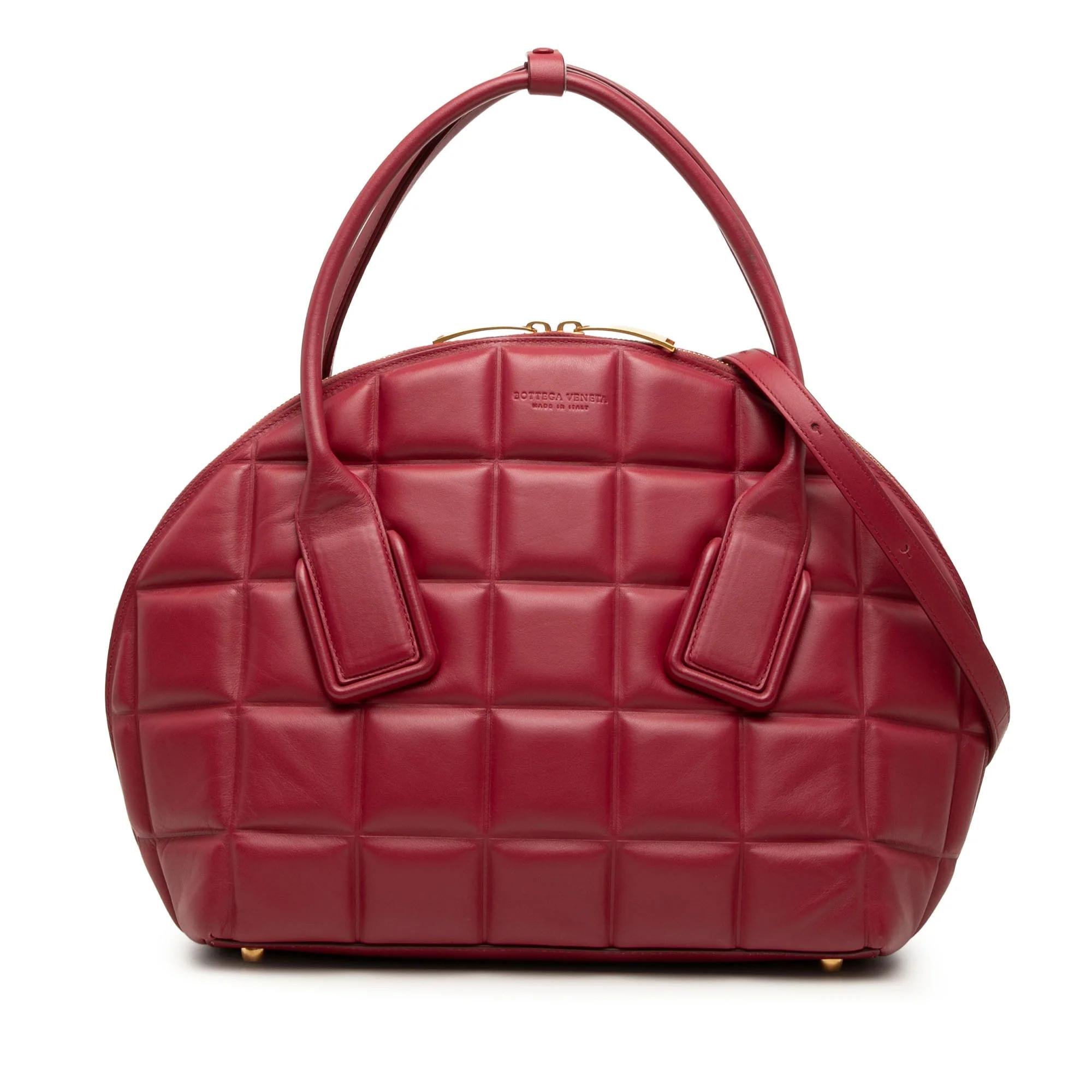 Marie Padded pony-style calfskin handbag