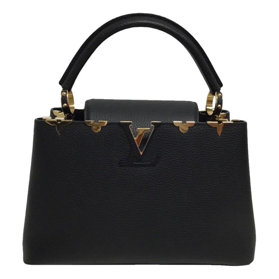 Capucines leather handbag