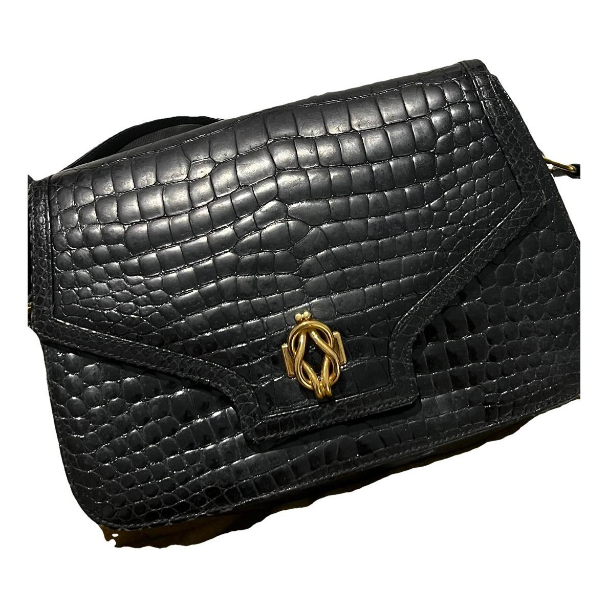 Leather crossbody bag