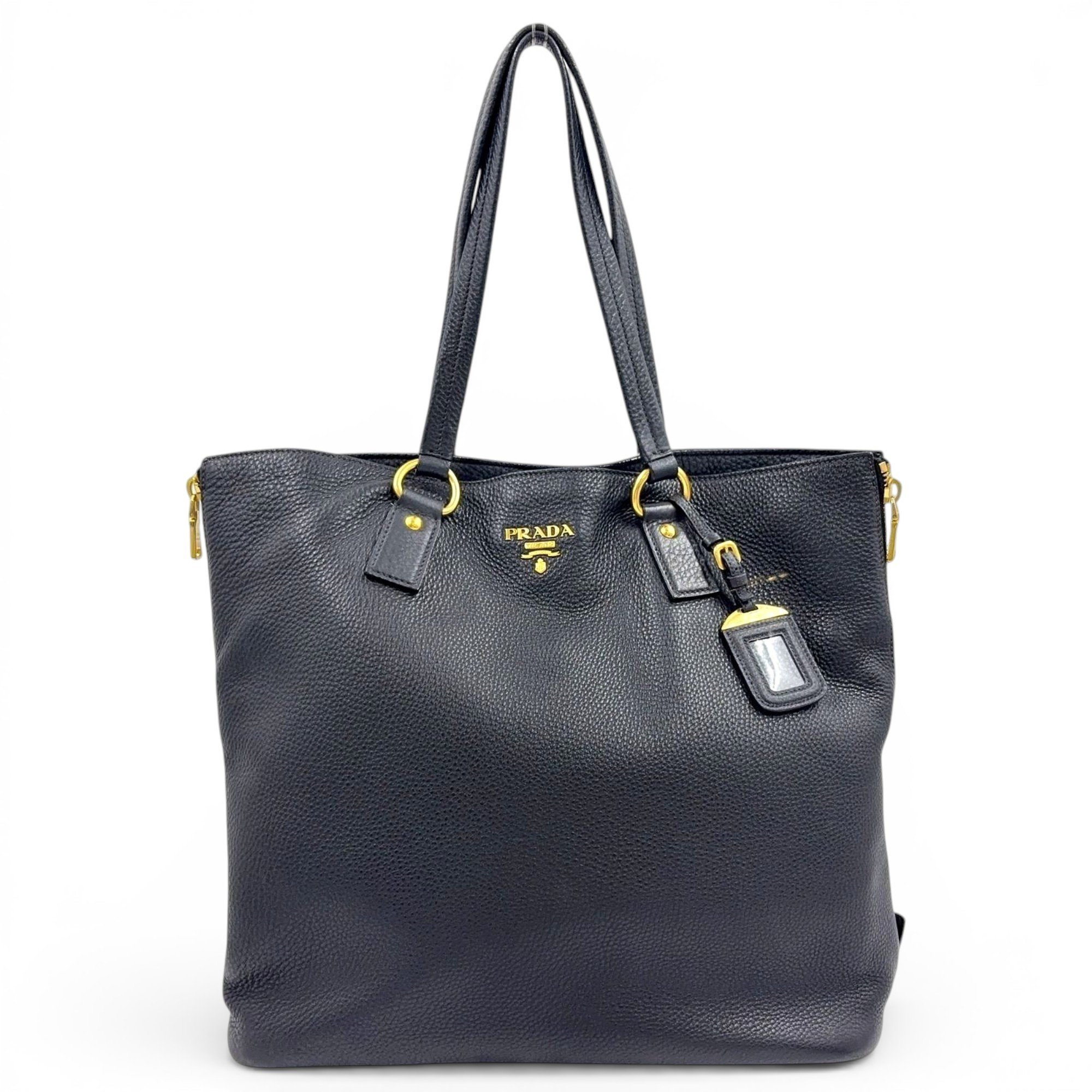 Leather tote