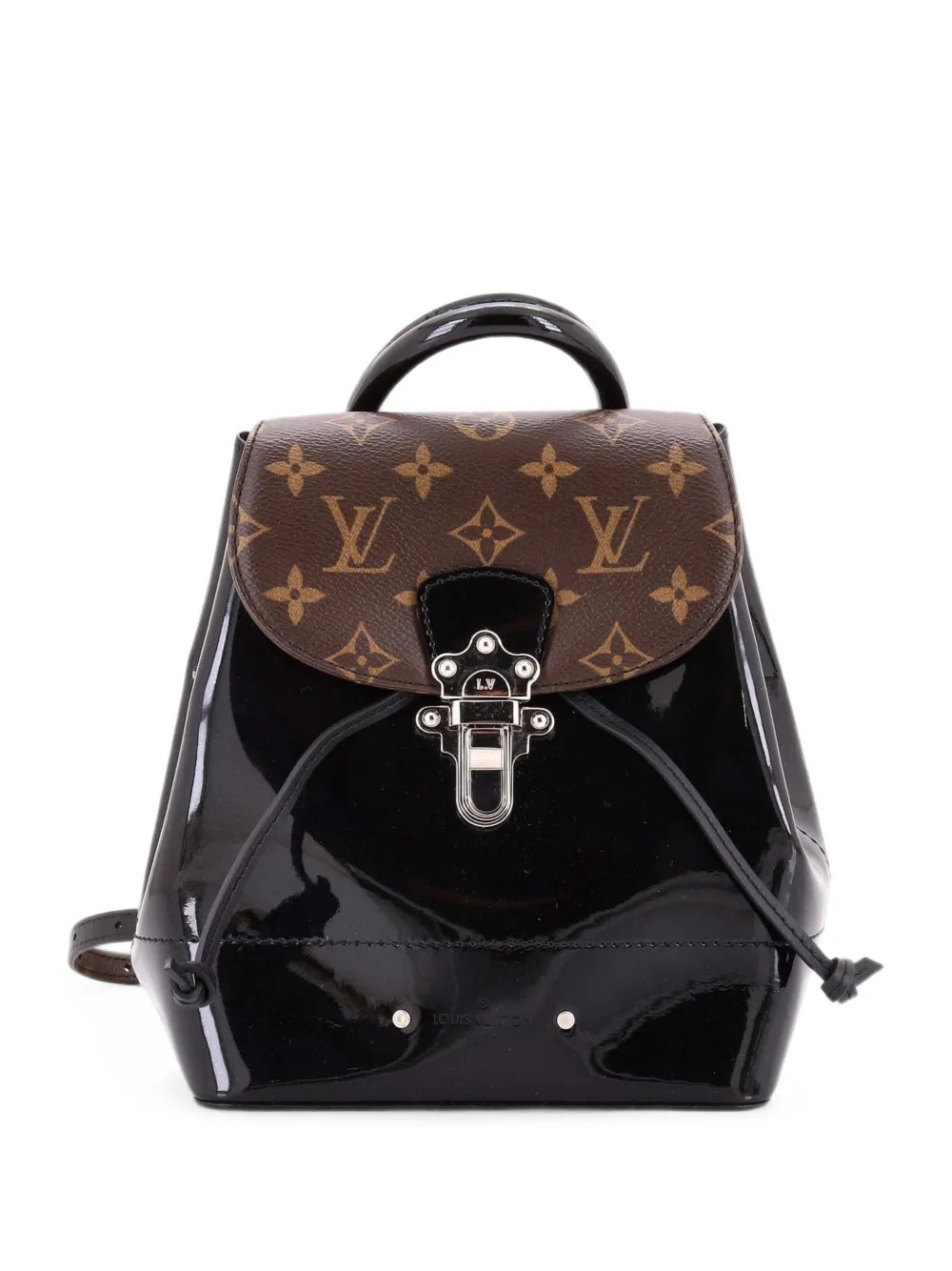 Hot Springs Vernis with Monogram Canvas backpack