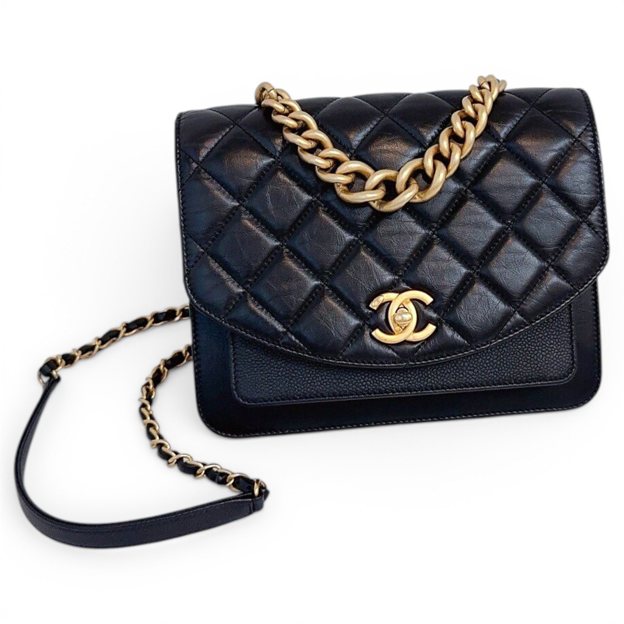 Leather handbag
