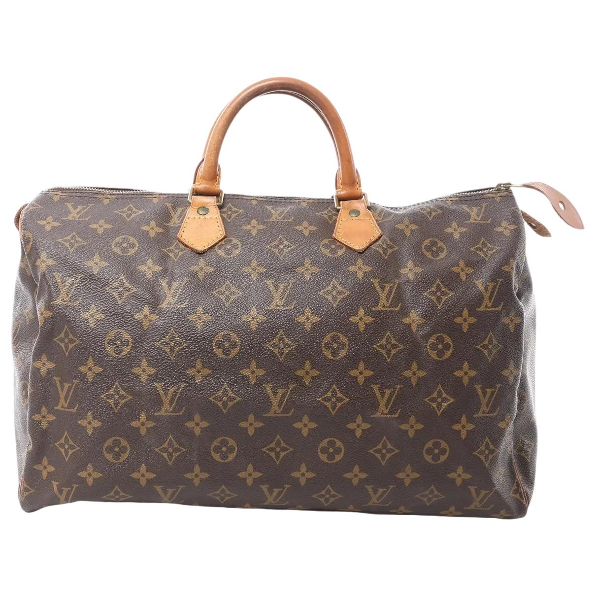 Speedy leather handbag