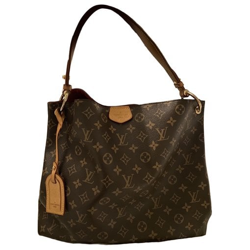 Graceful leather handbag