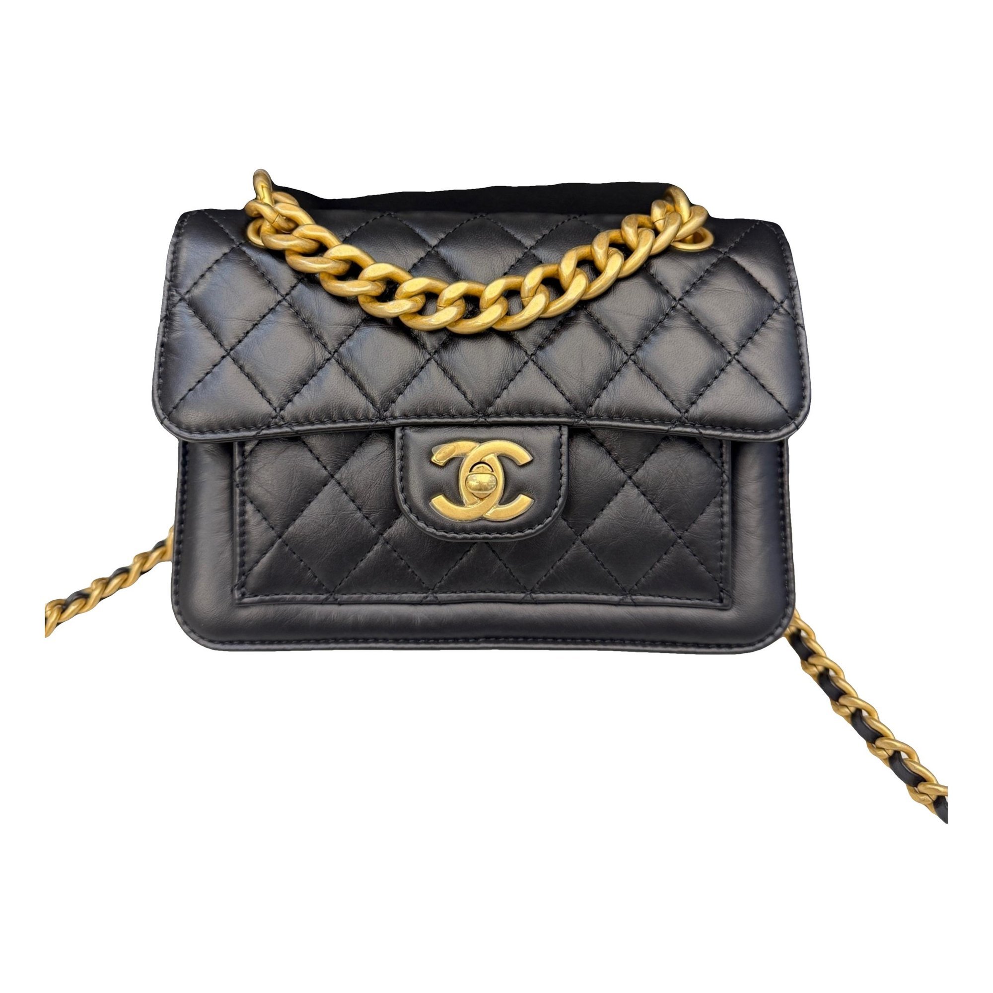 Leather handbag