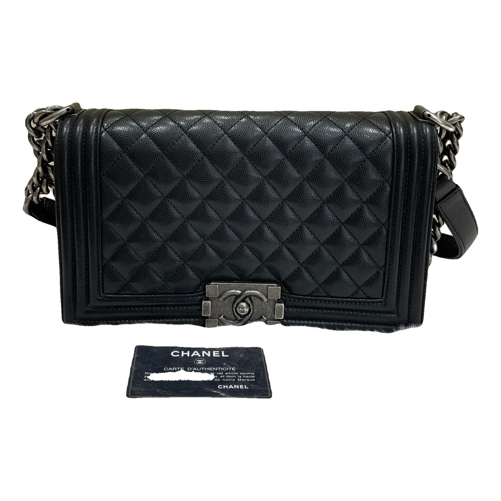 Boy leather crossbody bag