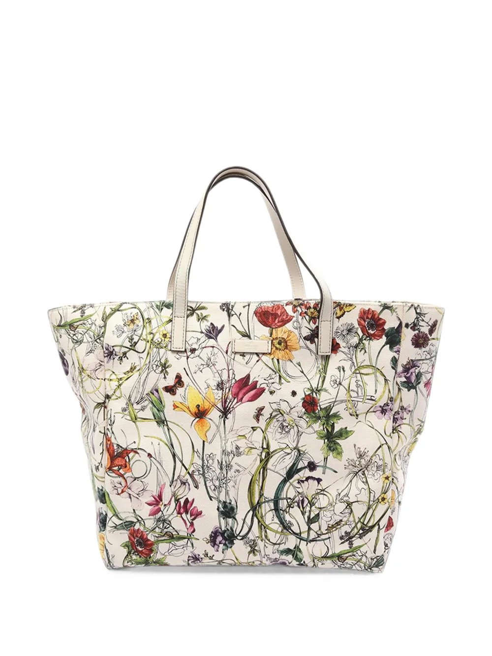 2000-2015 Canvas Flora tote bag